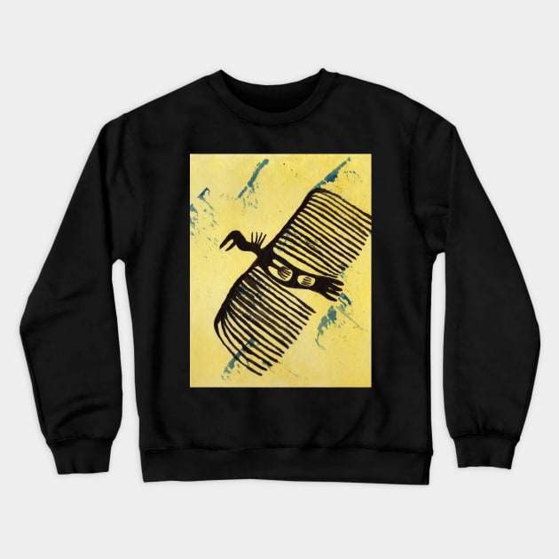 Vulture Crewneck Sweatshirt by lindaursin